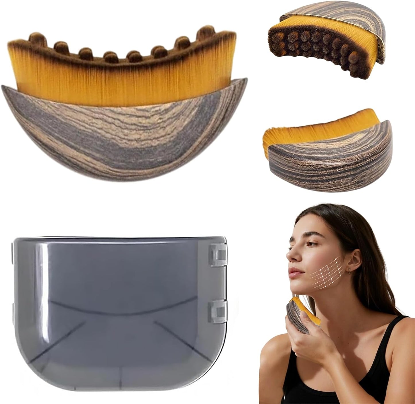 Cepillo Masajeador Facial Relajante